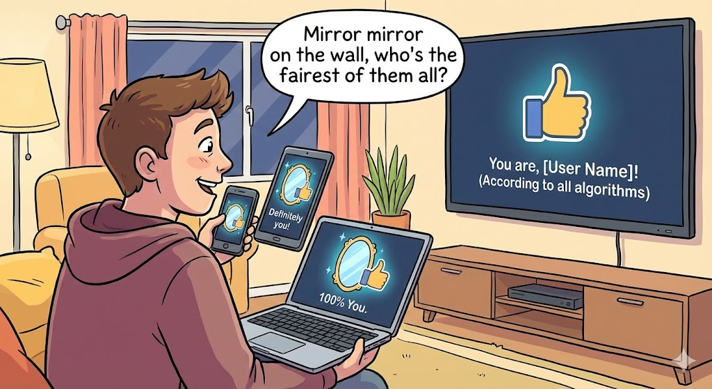 Mirror mirror on the wall, who's the fairest of them all?